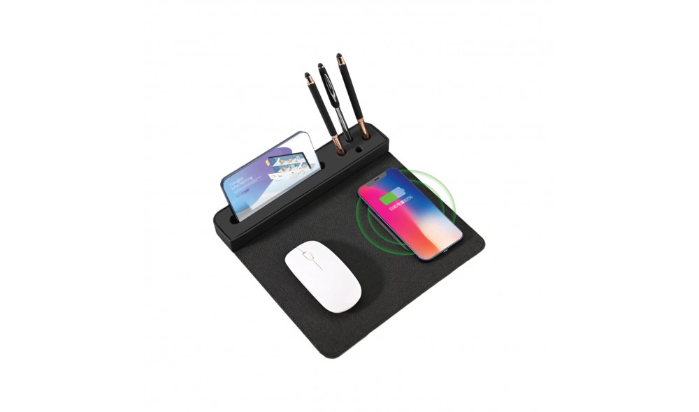 10W Wireless Şarjlı Mousepad 10W wireless şarjlı promosyon mousepad