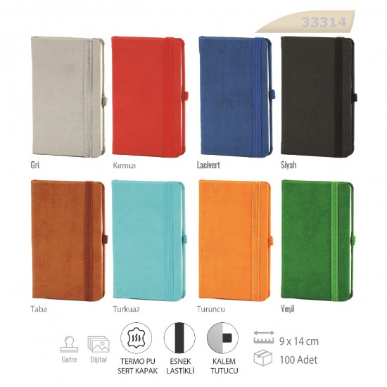 9x14 Sert Kapak Defter 9x14 Sert Kapak Defter
