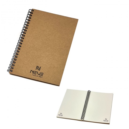 Spiralli Kraft Kapak Defter Spiralli Kraft Kapak Defter