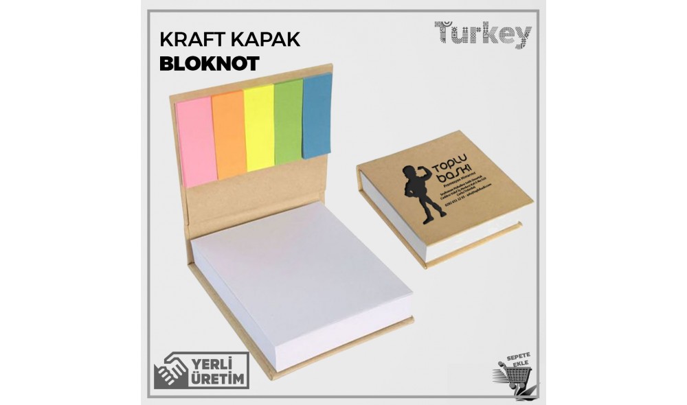 Kraft Kapak Bloknot