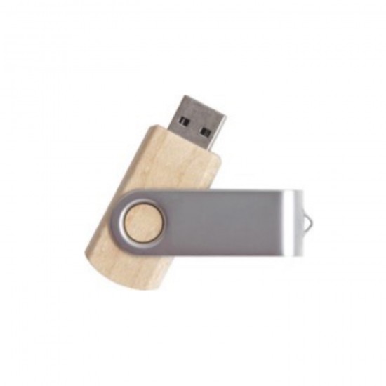 Promosyon Ahşap Döner Kapaklı USB Bellek Kastamonu