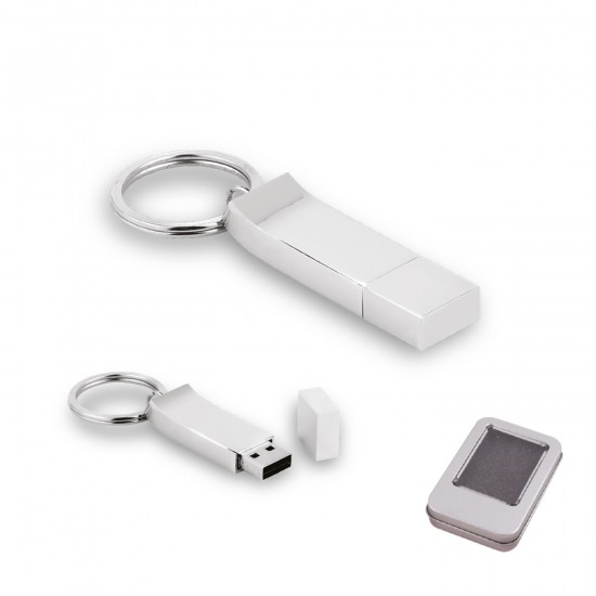 Promosyon Metal Anahtarlık USB Bellek Denizli