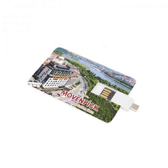 Promosyon OTG Özellikli Kartvizit USB Bellek Kırklareli