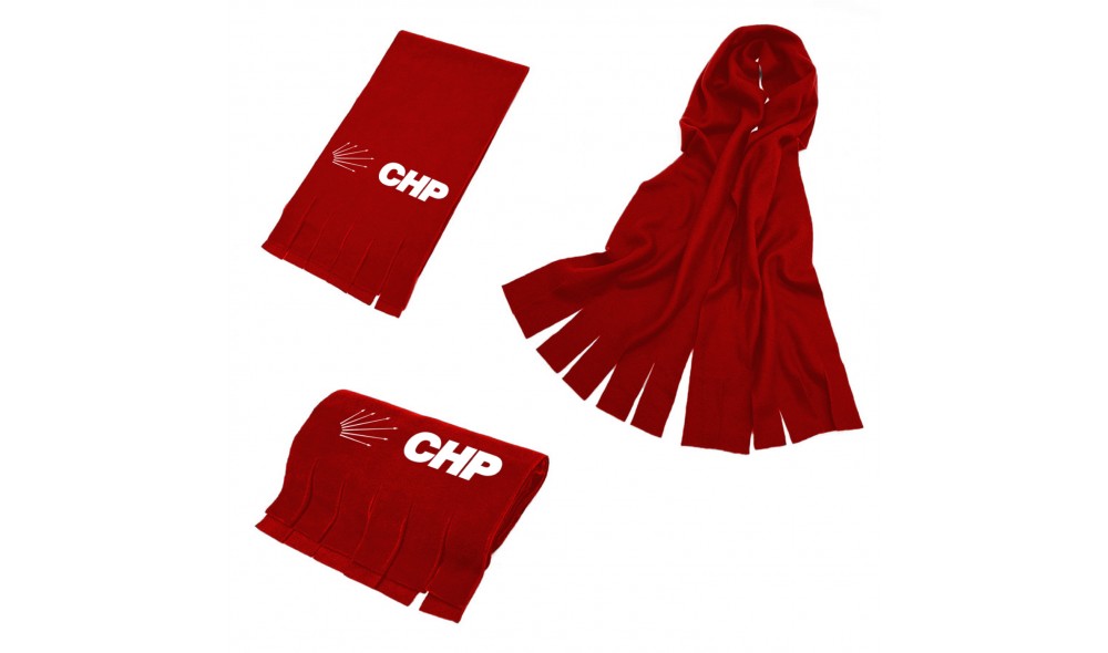 Promosyon Cumhuriyet Halk Partisi Polar Atkı Promosyon Cumhuriyet Halk Partisi Polar Atkı
