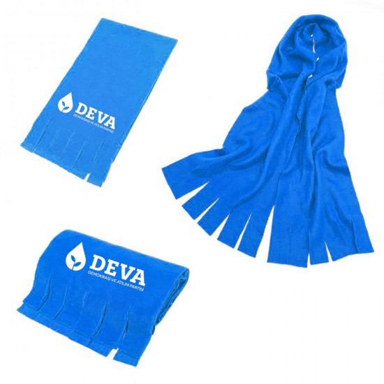 Promosyon DEVA Partisi Baskılı Polar Atkı Promosyon DEVA Partisi Baskılı Polar Atkı