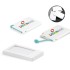 2500 mAh Android iOS Uyumlu Logo Baskılı Mini Promosyon Powerbank