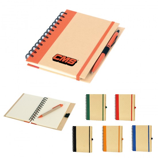 Spiralli Kraft Kapak Defter