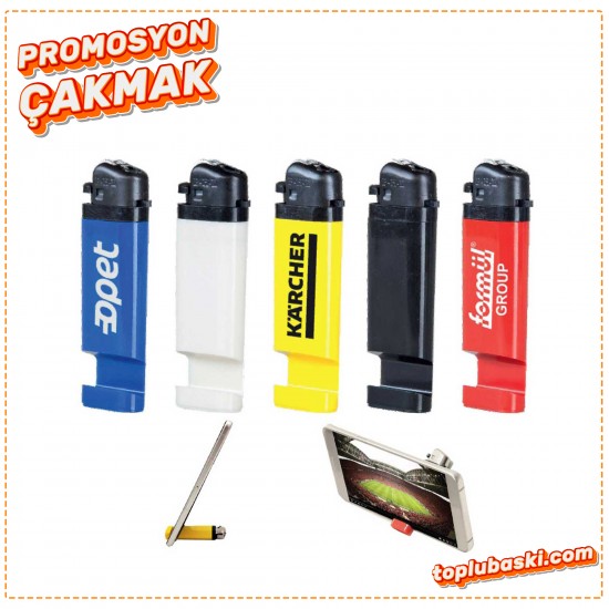 Promosyon Telefon Tutuculu Çakmak Promosyon Telefon Tutuculu Çakmak