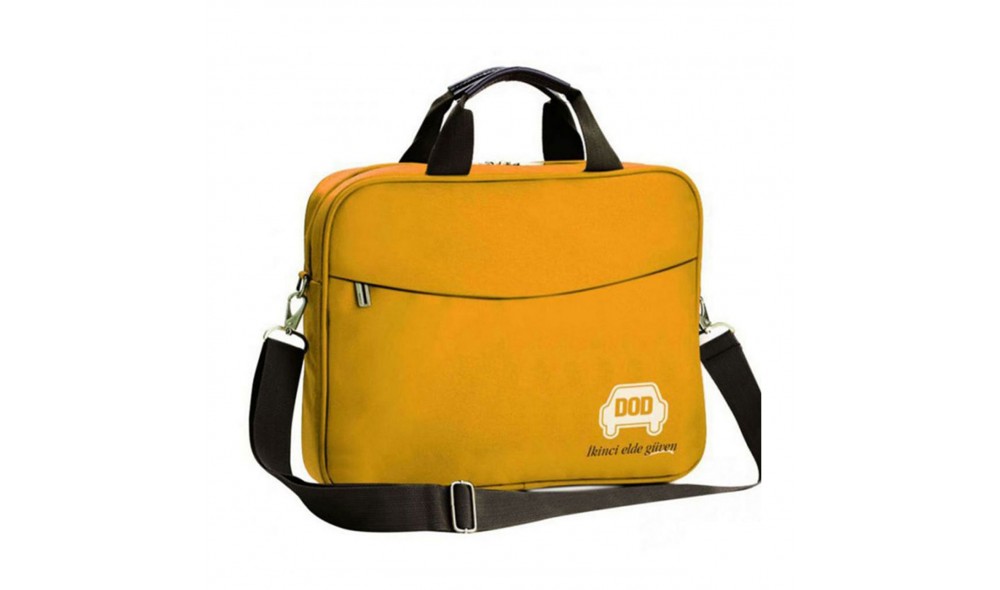 Renkli logo baskılı çok amaçlı promosyon laptop ve evrak çantası