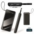 10000 mAh 3 Kablolu Fenerli Powerbank