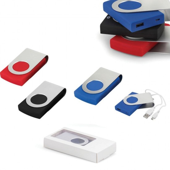 4000 mAh Renkli Logo Baskılı Promosyon Powerbank 4000 mAh renkli logo baskılı promosyon powerbank mobil şarj cihazı