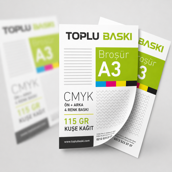 A3 Broşür Baskı A3 Broşür Baskı