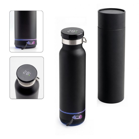 Akıllı Bluetooth Hoparlörlü Termos 650 ml Akıllı Bluetooth Hoparlörlü Termos 650 ml