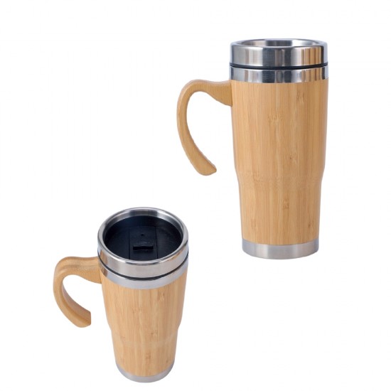 Bambu Termos Bardak 450 ml Bambu Termos Bardak 450 ml