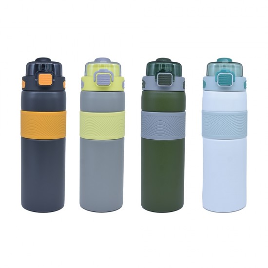 Basmalı Kapaklı Çelik Termos 800 ml