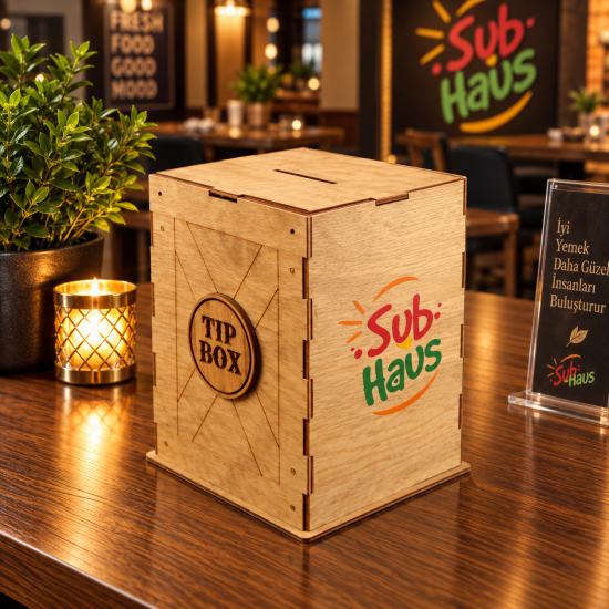 Kilitli Ahşap Tip Box 