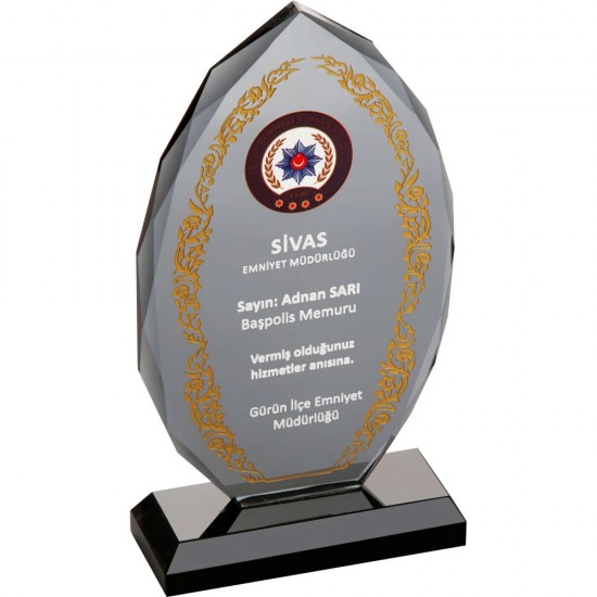 Kristal Plaket Kristal Plaket