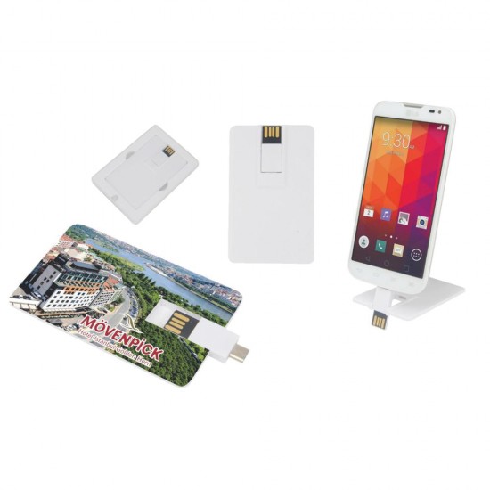 Logo Baskılı Kartvizit Tipi Promosyon USB Bellek Logo Baskılı Kartvizit Tipi Promosyon USB Bellek