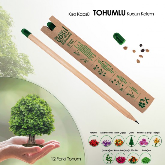 Promosyon Tohumlu Kurşun Kalem İstanbul Promosyon Tohumlu Kurşun Kalem İstanbul