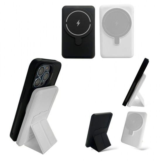 Standlı Logo Baskılı Wireless Powerbank Standlı Logo Baskılı Wireless Powerbank