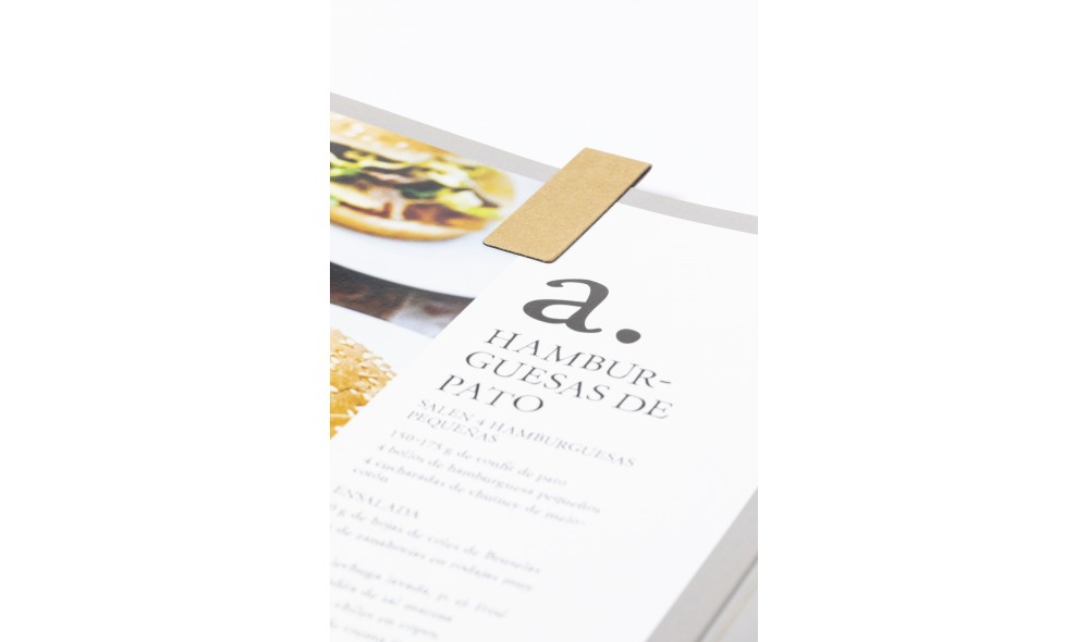 Mıknatıslı Kitap Ayracı 2x6 cm | TopluBaskı 2x6 cm kraft görünümlü mıknatıslı kitap ayracı katlanabilir manyetik sayfa işaretleyici