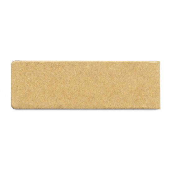 Mıknatıslı Kitap Ayracı 2x6 cm | TopluBaskı 2x6 cm kraft görünümlü mıknatıslı kitap ayracı katlanabilir manyetik sayfa işaretleyici