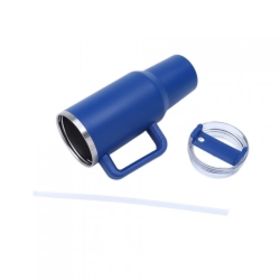 Pipetli termos 1180 ml kulplu logo baskılı promosyon termos