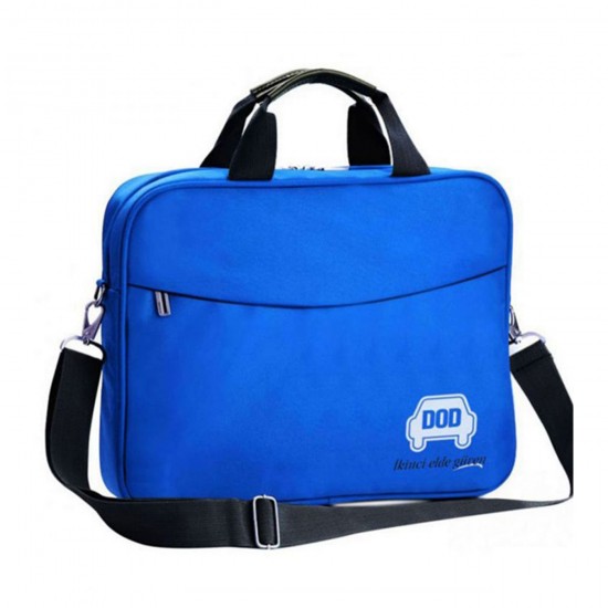 Renkli logo baskılı çok amaçlı promosyon laptop ve evrak çantası