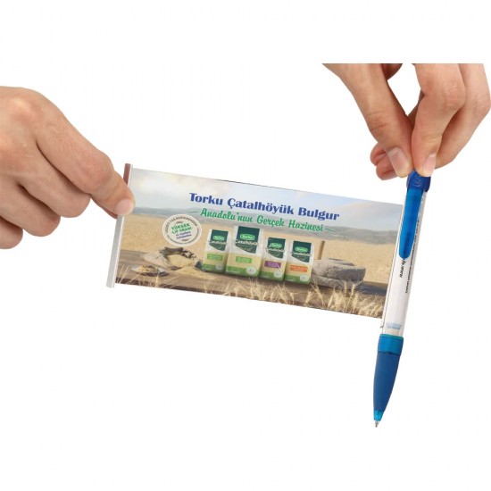 Baskılı Promosyon Plastik Tükenmez Kalem Basmalı Lacivert Baskılı Promosyon Plastik Tükenmez Kalem Basmalı Lacivert