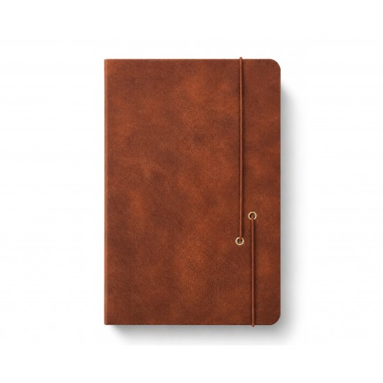 14,3 x 20,5 cm suni deri defter siyah kahverengi gri lacivert elastik bantlı 96 sayfa krem kağıt