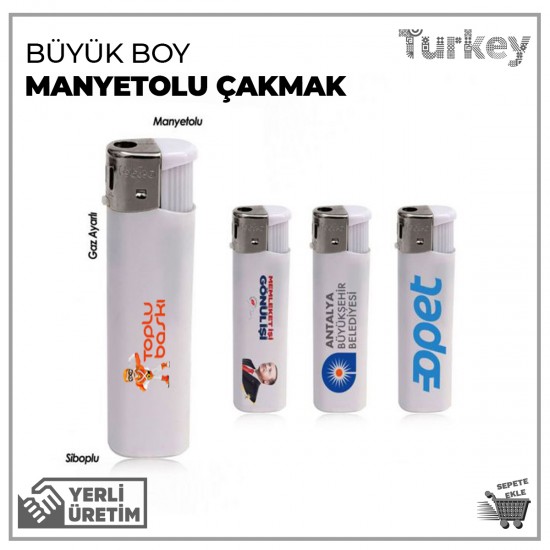 Büyük Boy Manyetolu Çakmak