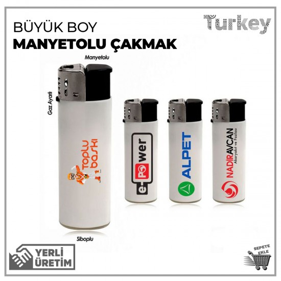 Büyük Boy Manyetolu Çakmak