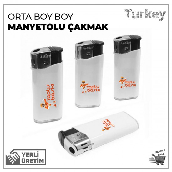 Orta Boy Manyetolu Çakmak